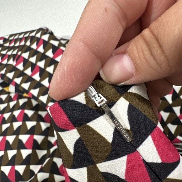 NEW HUGO BOSS [ 12 US ] Vareika‎ Anthracite Mélange Pencil Skirt - Picture 10 of 16